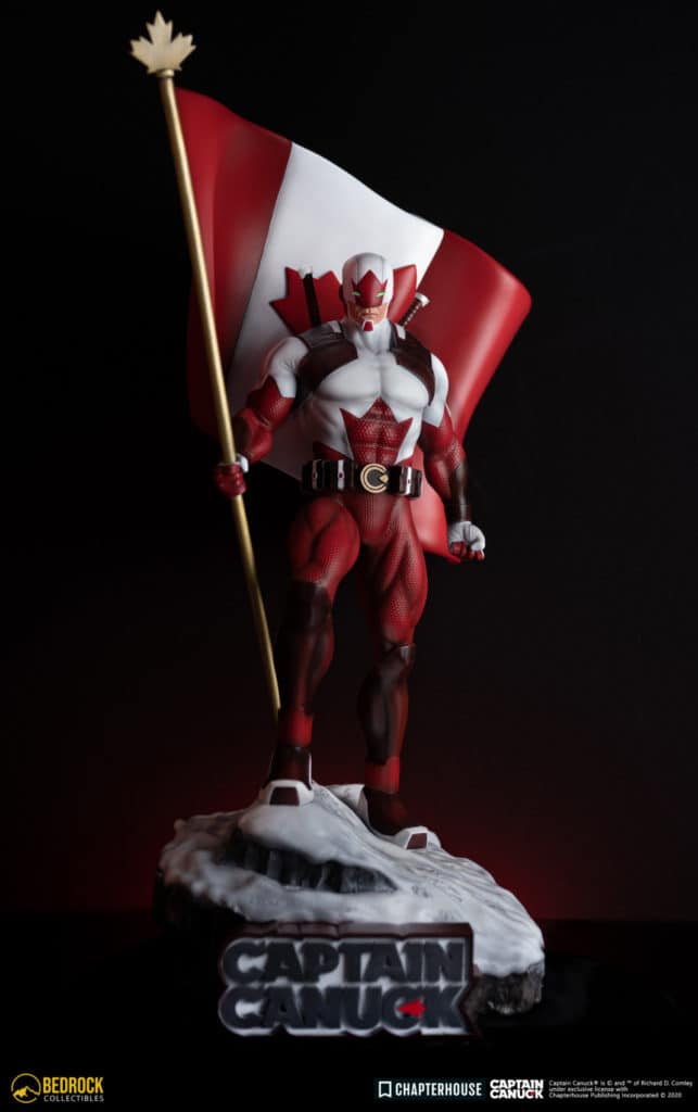 captain canuck prototype statue