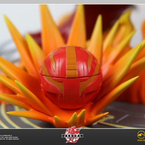 Bakugan Collectible Diorama bakuball Closeup Bakugan Collectible Diorama with closeup of bakuball in front