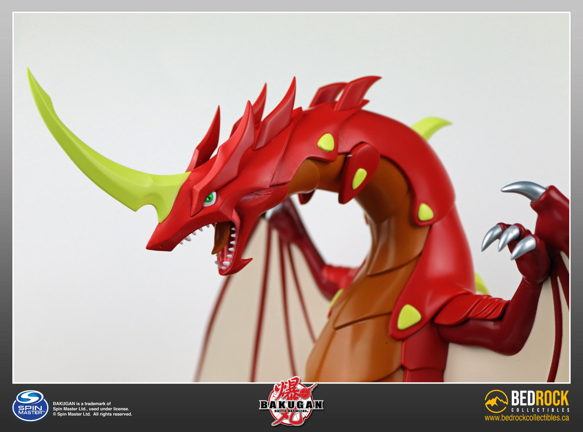 Bakugan Drago and Dan 1/10 Scale Collectible Diorama – Bedrock Collectibles