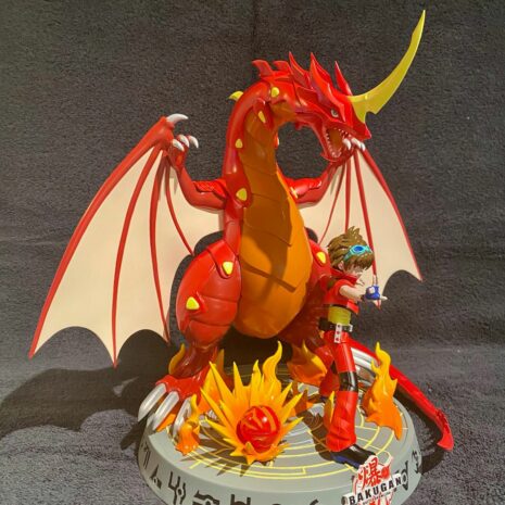 Bakugan Drago Dan Diorama 1-10-scale 3 qt left Bakugan Drago Dan Diorama 1-10-scale 3 qt left