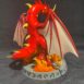 Bakugan Drago Dan Diorama 1-10-scale back left