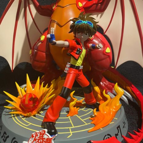 Bakugan Drago Dan Diorama 1-10-scale closeup Dan Bakugan Drago Dan Diorama 1-10-scale closeup Dan