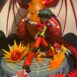 Bakugan Drago Dan Diorama 1-10-scale closeup Dan