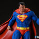 dc trinity 1-4-scale-diorama-superman front serious closeup portrait 2016