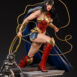 dc trinity 1-4-scale-diorama-wonder-woman front closeup helmet portrait 2016
