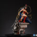 dc trinity 1-4-scale-diorama-wonder-woman front helmet portrait 2016