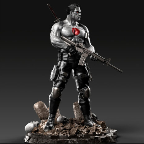 Bloodshot left center statue render 10 Bloodshot left center statue render 10