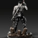 Bloodshot pistol rifle back statue render 6