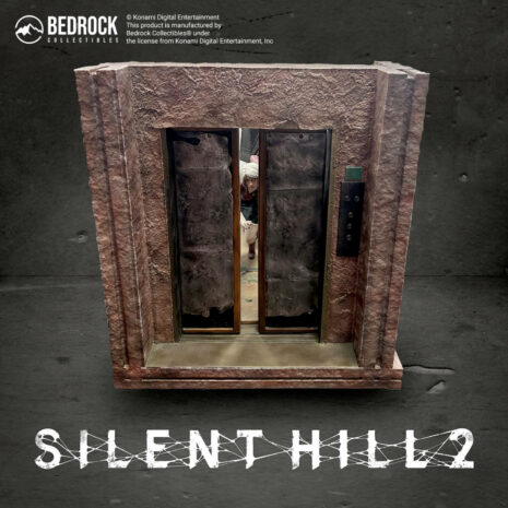SIlent Hill 2 Remake Elevator Bedrock Collectibles_1 silent hill 2: red pyramid thing & maria elevator chase diorama