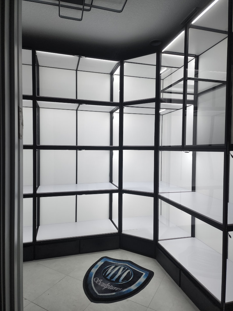 Commercial Display Cases - Bedrock Collectibles