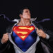 superman dc secret origins 1/4 scale statue