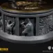 Superman Secret Origin narrative base by Bedrock Collectibles showing Superman crash landing into Kansas from Krypton