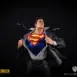 Superman DC Secret Origins Quarter Scale Statue by Bedrock Collectibles. Semi close shot of Superman transforming from his work attire at the Daily Planet into his iconic Blue Superman suit with the iconic "S" symbol