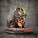 batman vs joker nemesis bookend bust