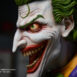 batman vs joker nemesis bookend bust