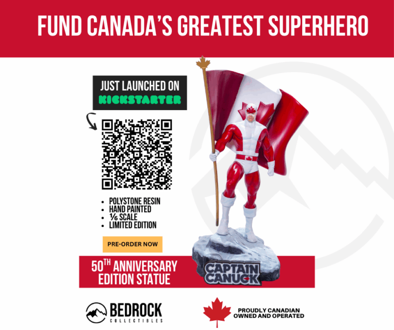 captain canuck classic suit kickstarter campaign