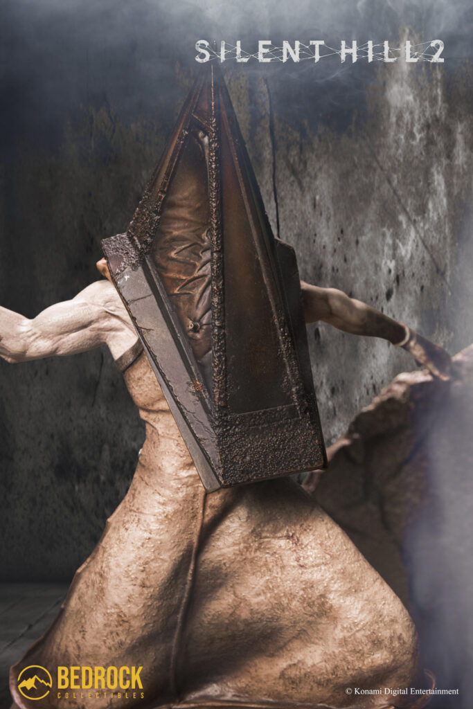 silent hill 2 remake statue pyramid head close